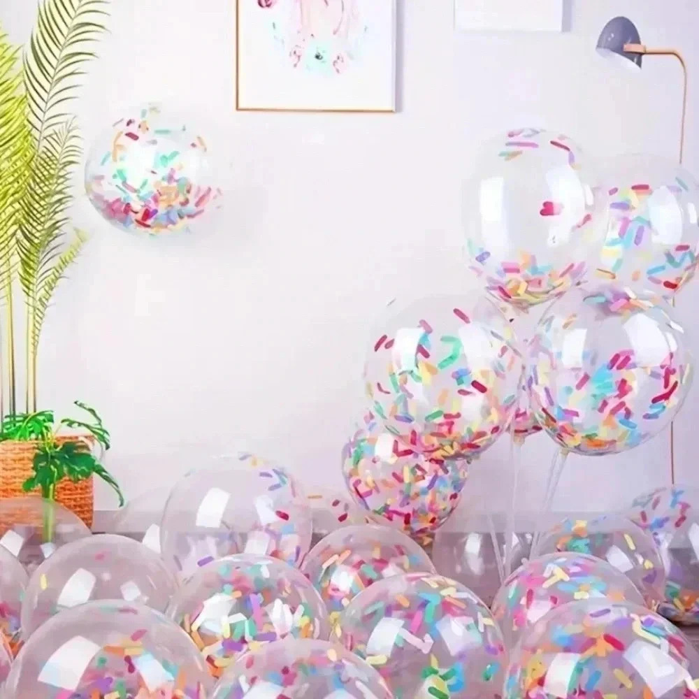 20 Piece Vibrant Confetti Balloon Set
